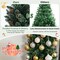 Slim Pencil Artificial Christmas Tree with Pinecones and PVC Branch Tips for Small Spaces